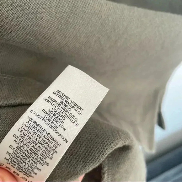 Roots | Green Short Sleeve  Fleece Sweatshirt Hoodie Top - Picture 6 of 8